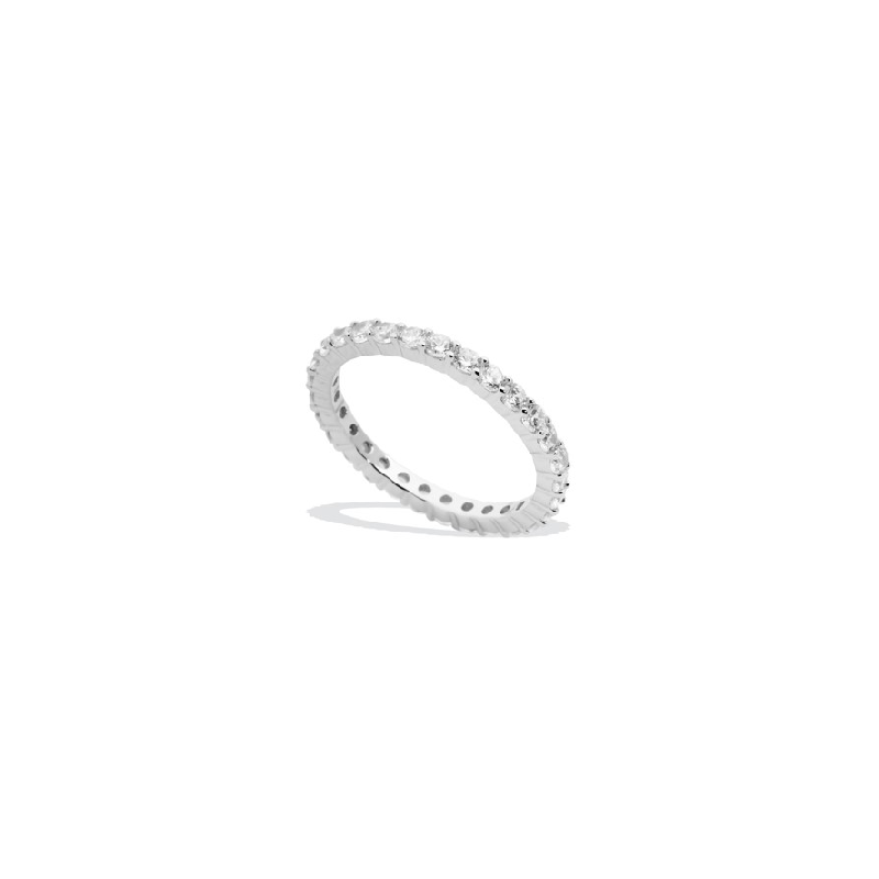 Créoles Argent Oxyde de Zirconium Vert