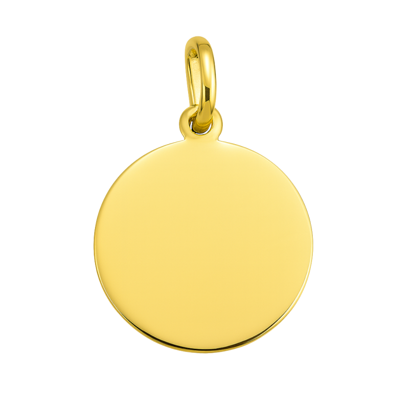Pendentif Or Rond