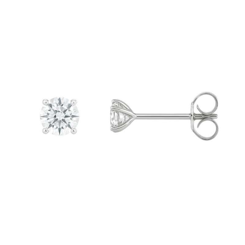 Puces d'oreilles Solitaire Capucine