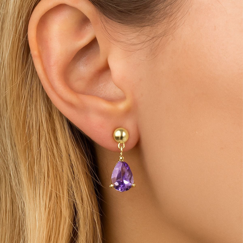 Boucles d'Oreilles Pendantes Jasmine