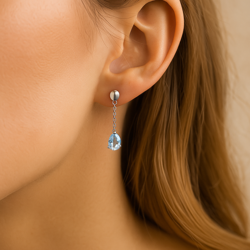 Boucles d'Oreilles Pendantes Violeta
