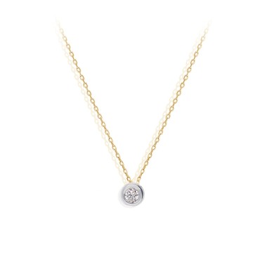 Collier Solitaire Or 375...