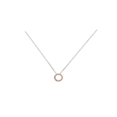 Collier Or Blanc-Rose 18KTS...