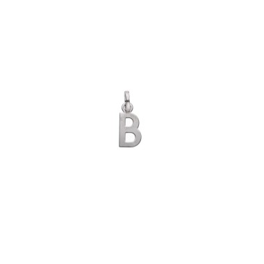Pendentif initiale B Argent