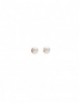 Boucles d'oreilles Perle Imitation Argent 10mm