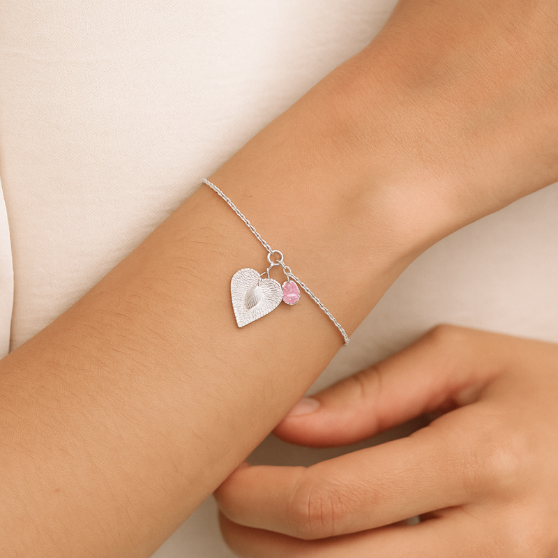 Bracelet Coeur SAUNIER