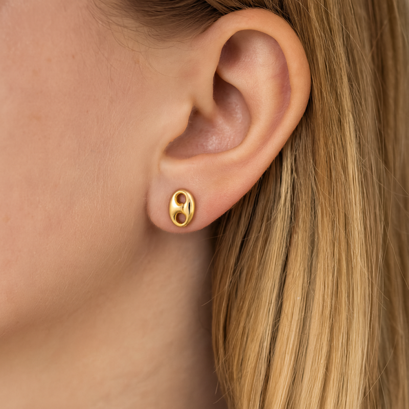 Boucles d'oreilles Grain de Café Orianna