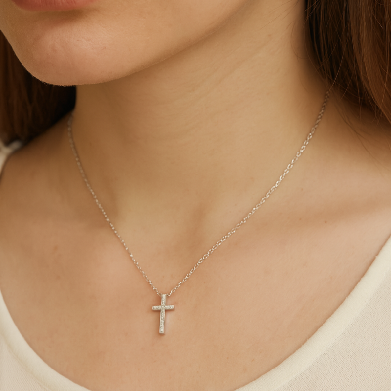 Collier Croix Jocasta