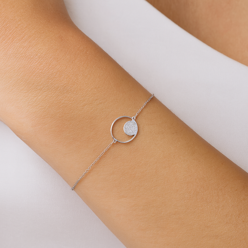 Bracelet 2 ronds Glitter