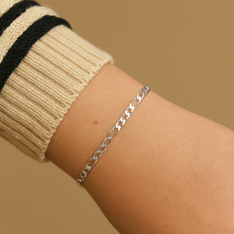 Gourmette Alternée 1+3 Carla