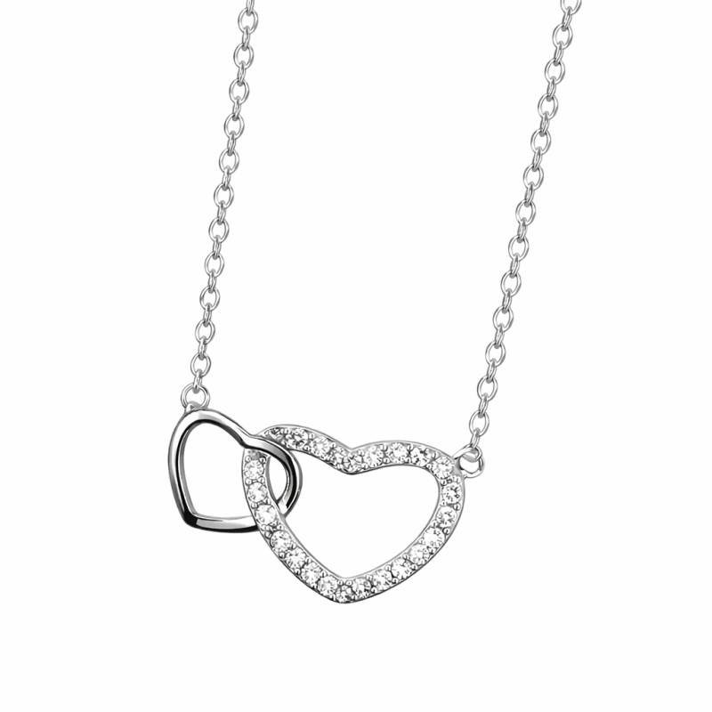 Collier Coeur Entrelacé Fenosoa