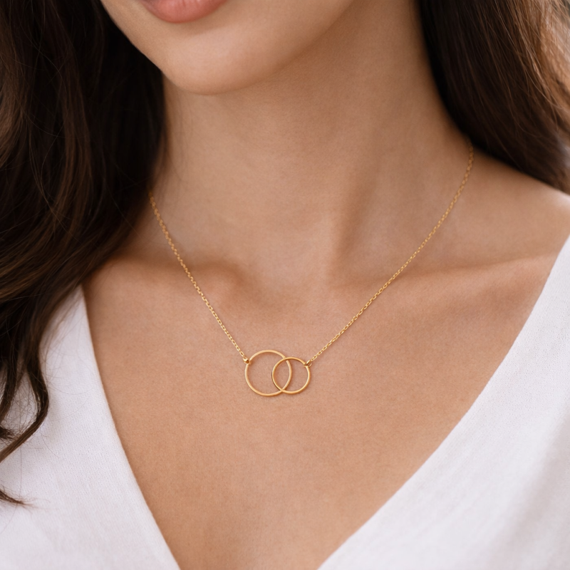 Collier 2 Ronds Blaudin