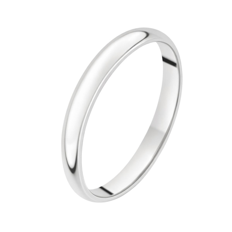 Alliance demi-jonc Bianca