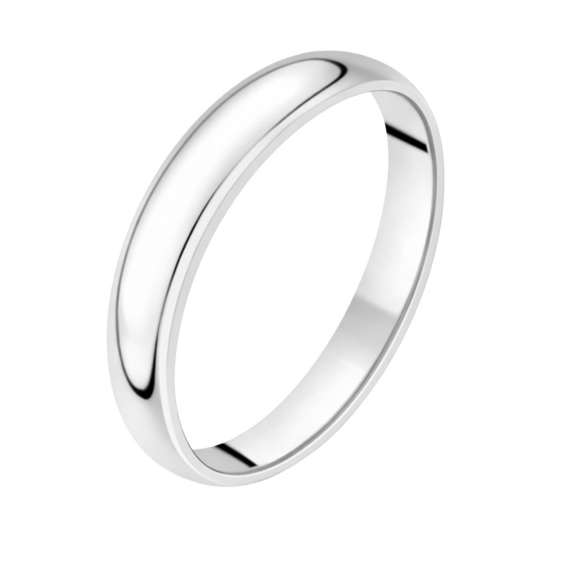 Alliance Demi-jonc Bianca