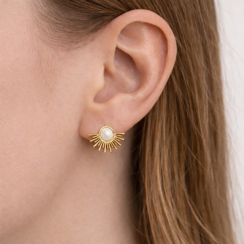 Boucles d'oreilles Acier Séréna