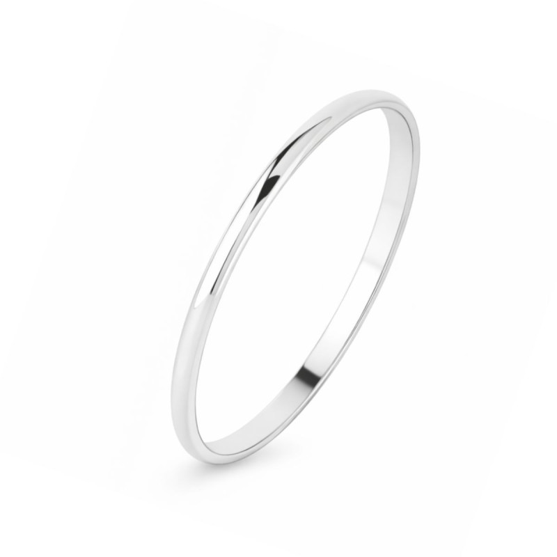 Alliance demi-jonc Bianca