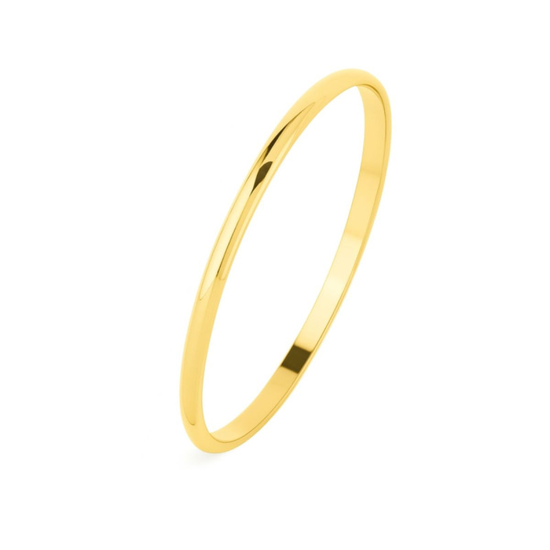 Alliance demi-jonc Bianca