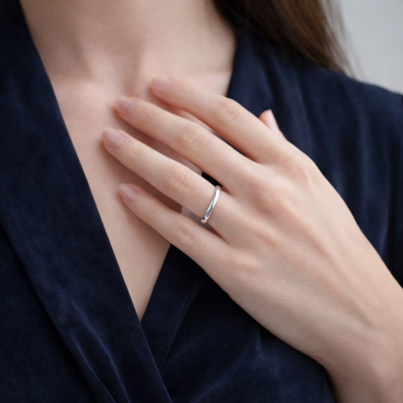 Alliance Demi-bombée confort Lydia