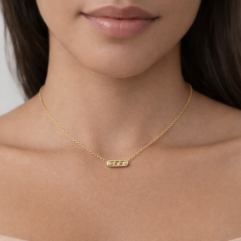 Collier Acier Elinora