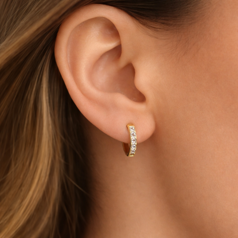 Créoles Acier Ysalia