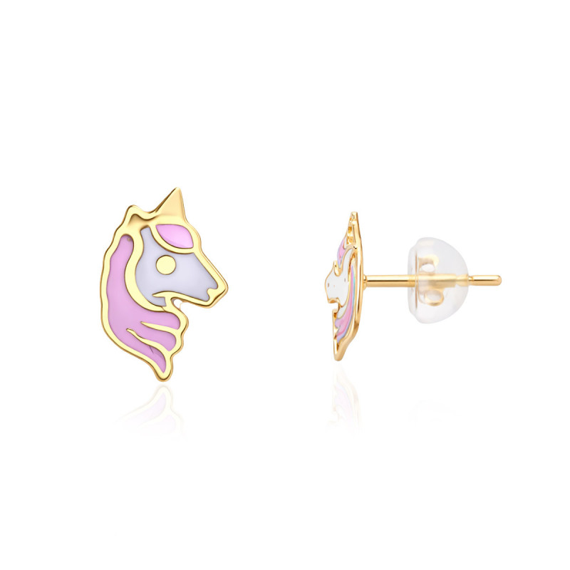 Puces d'oreilles Licorne Auroline