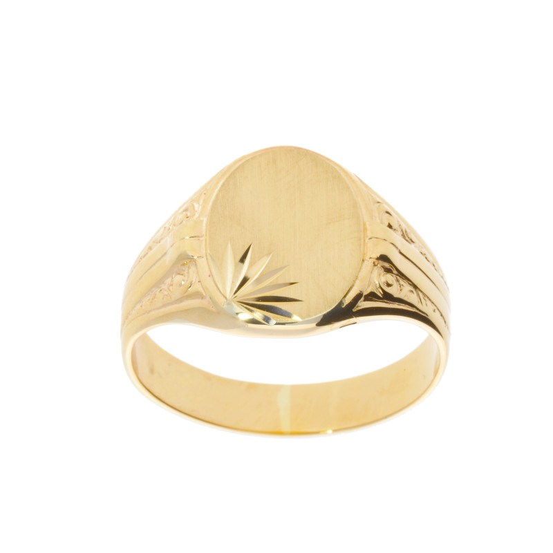 Chevalière Ovale Valentin