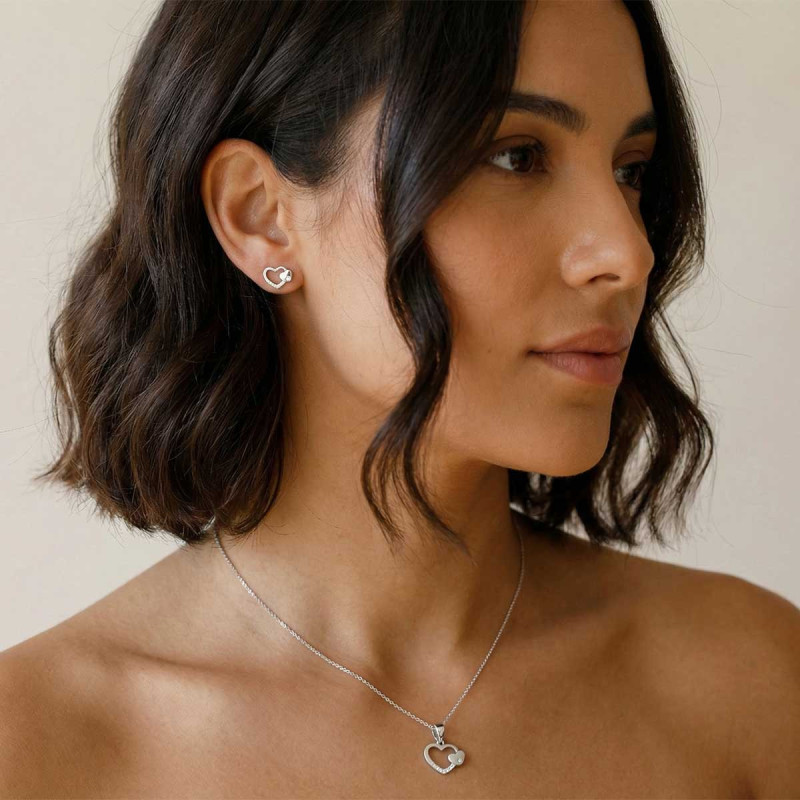 Parure Coeur Estelle