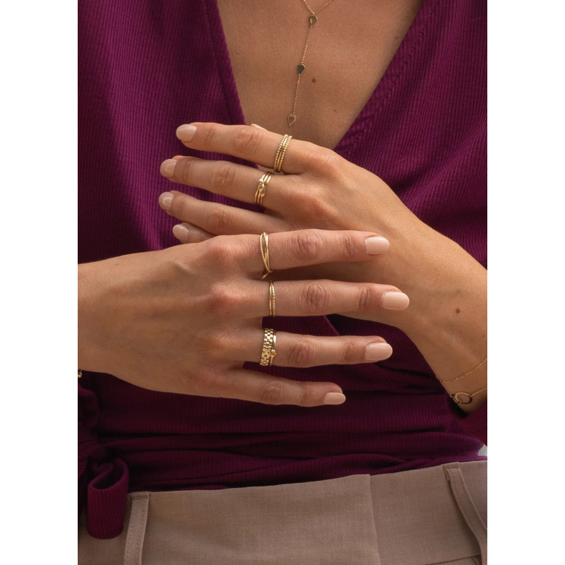 Bague JACKIE couronne