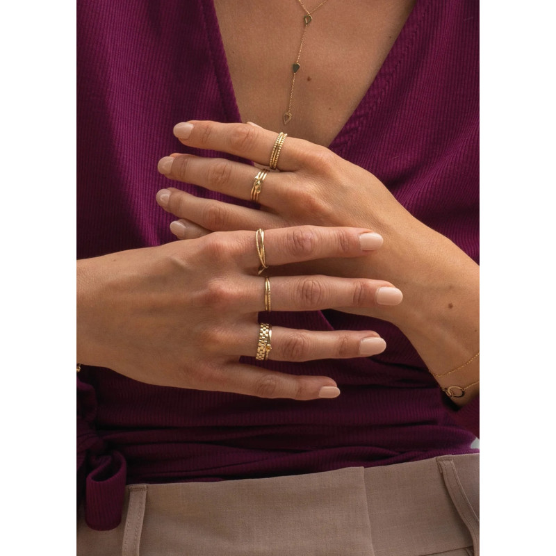 Bague JACKIE White Lady