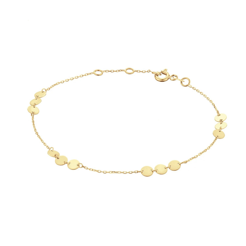 Bracelet JACKIE West End Or Jaune 585 et Longueur 19cm - Diamantor