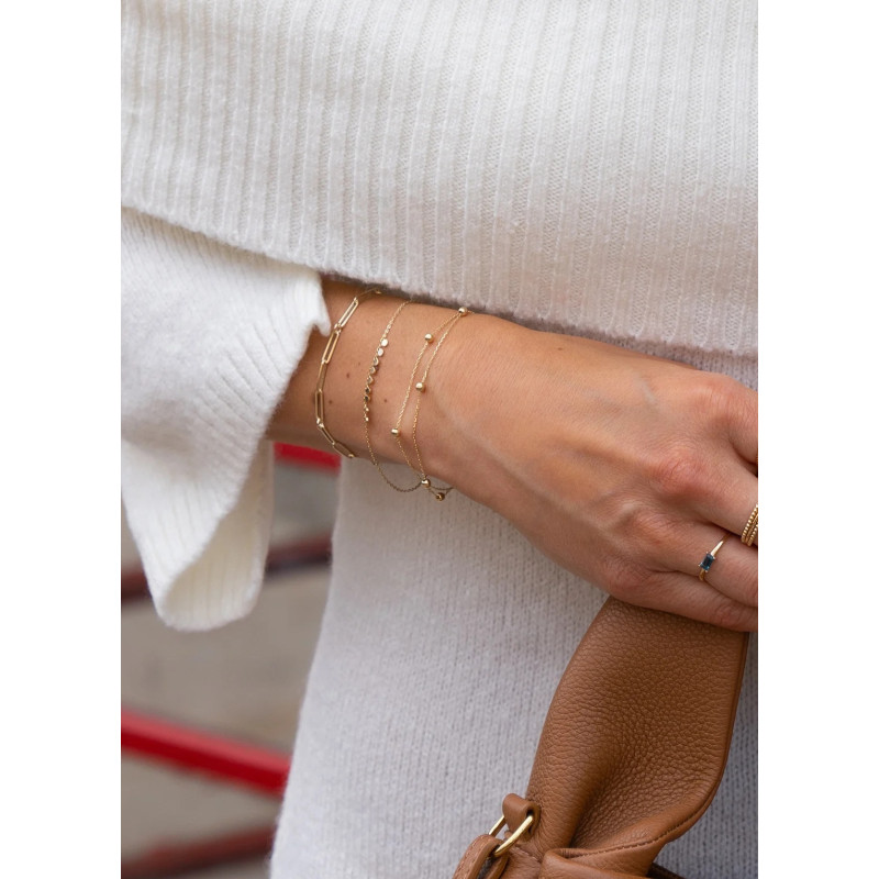 Bracelet JACKIE Double Bulle
