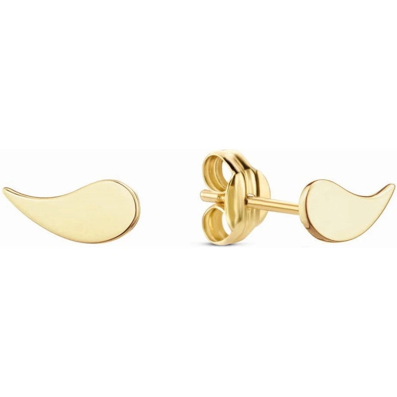 Puces d'oreilles JACKIE Carnavale Or Jaune 585 - Diamantor
