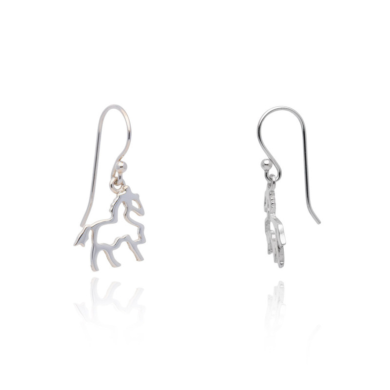 Boucles d'oreilles Cheval