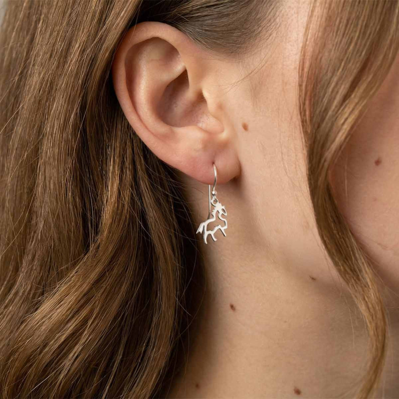 Boucles d'oreilles Cheval