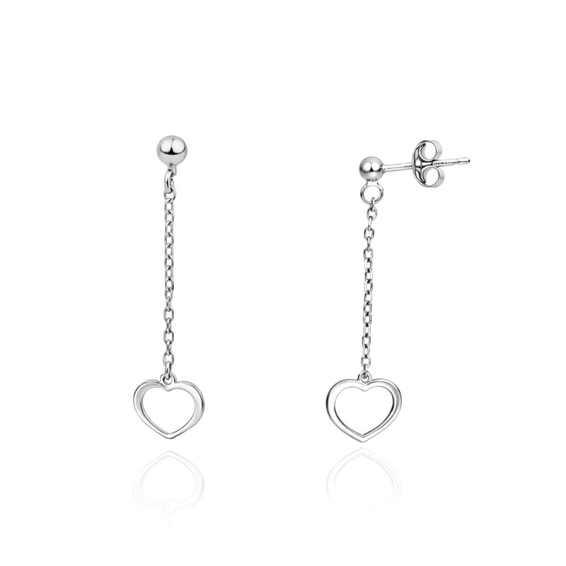 Boucles d'oreilles Coeur Marie