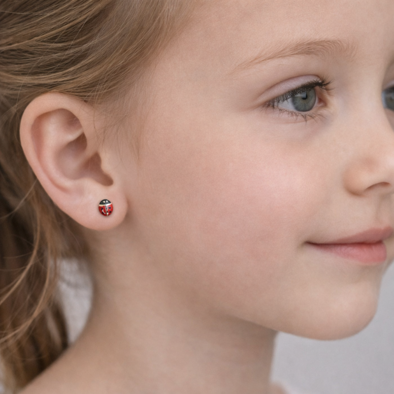 Boucles d'oreilles Coccinelle Francina