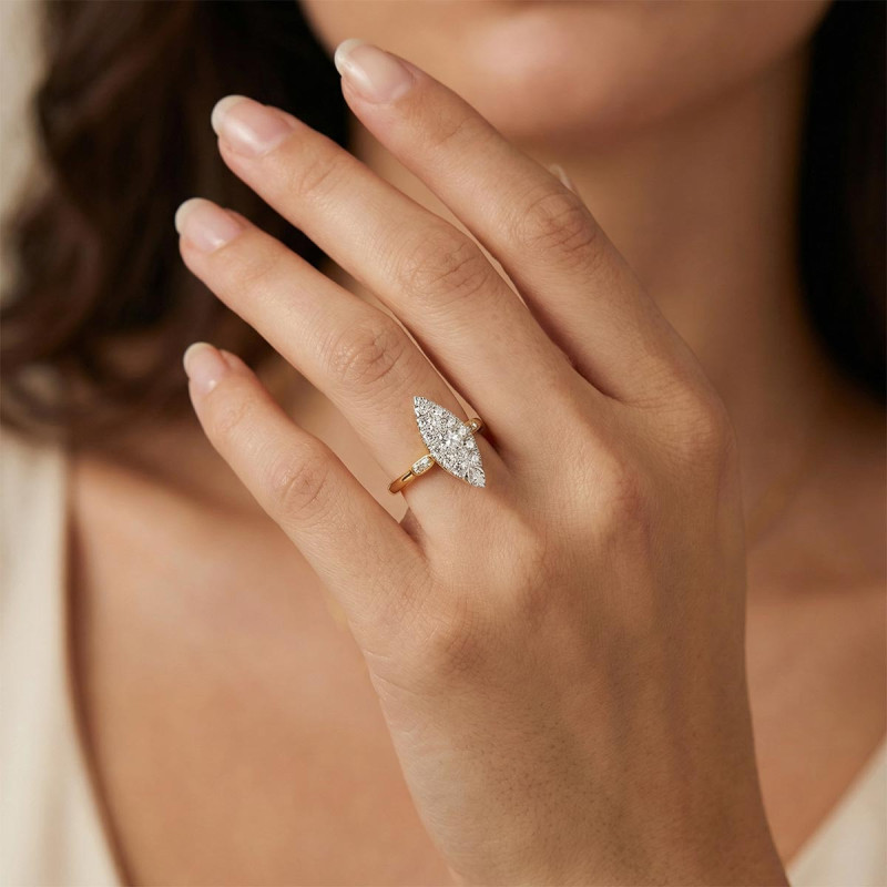 Bague Marquise Elyna
