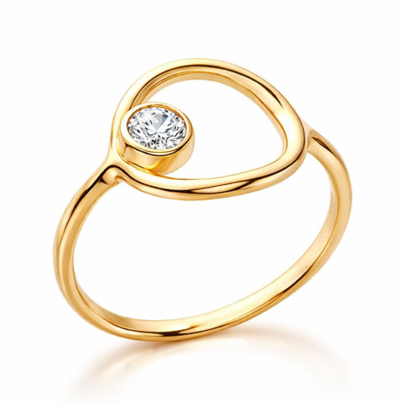 Bague Ronde Clos Héliciane