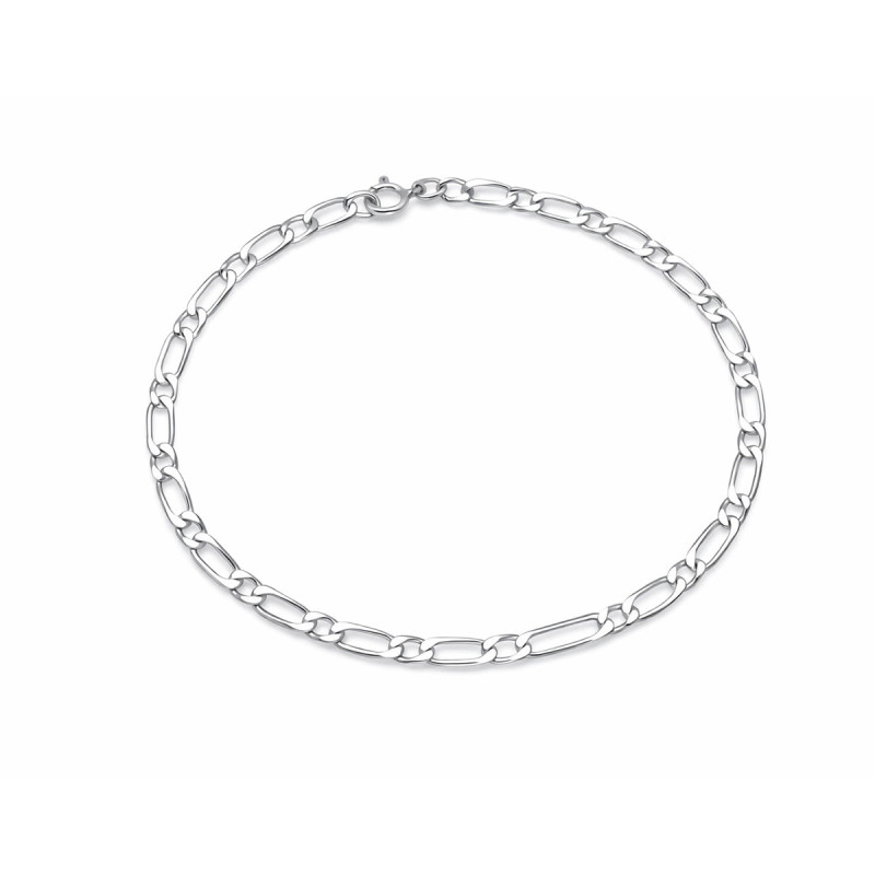 Bracelet Maille Alternée 1+1 Crew