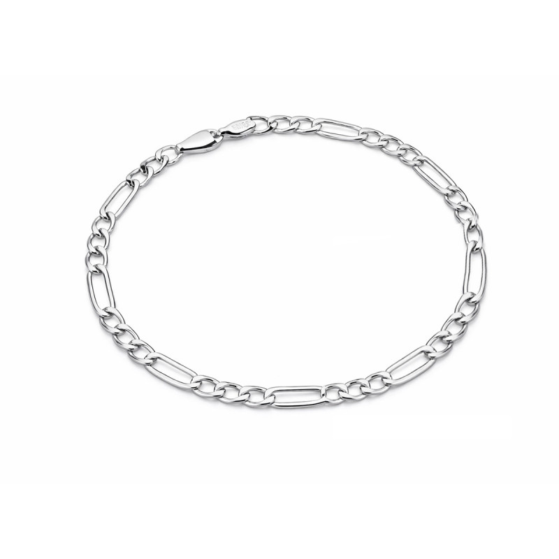 Bracelet Maille Alternée 1+3 Ezra