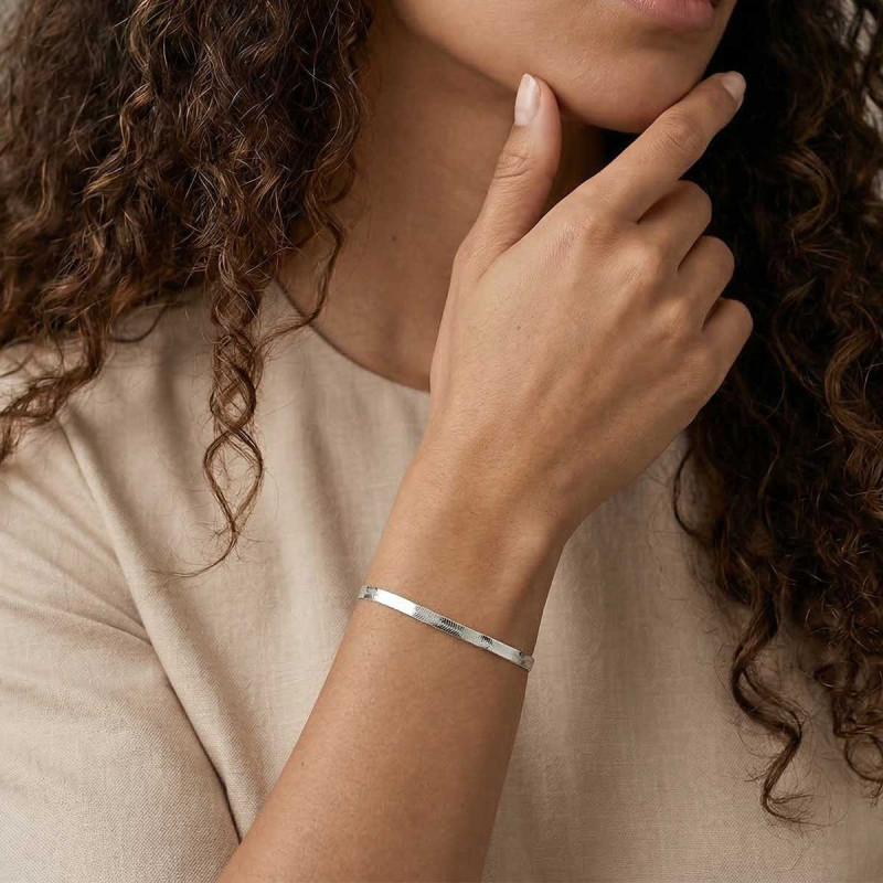 Bracelet Maille Miroir Harper