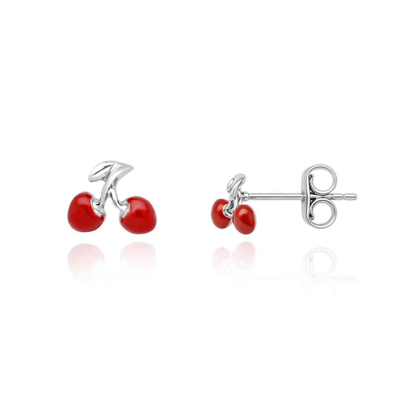 Boucles d'oreilles  Cerise