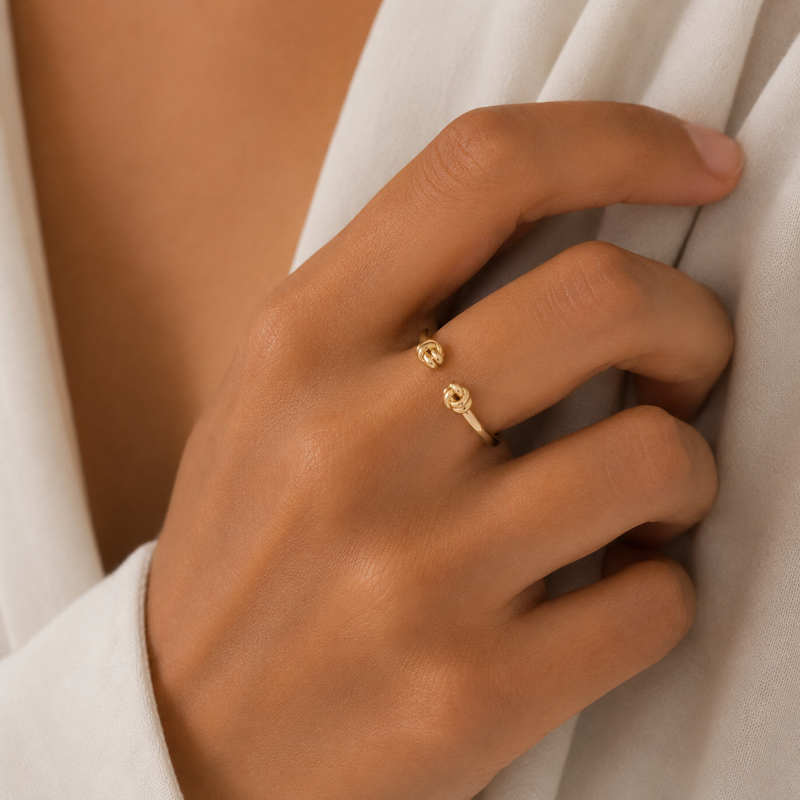 Bague noeud