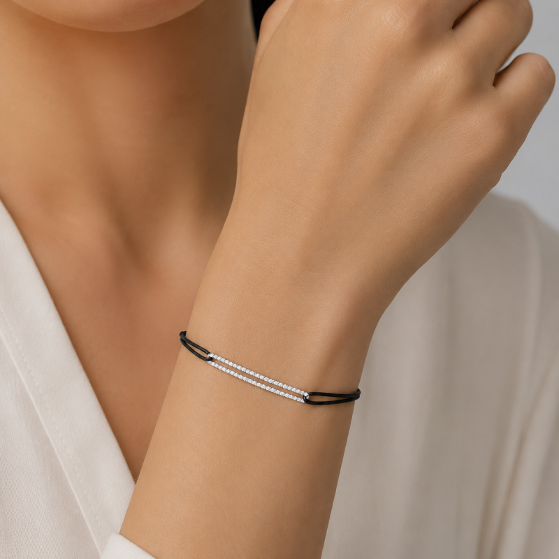 Bracelet cordon Amélia