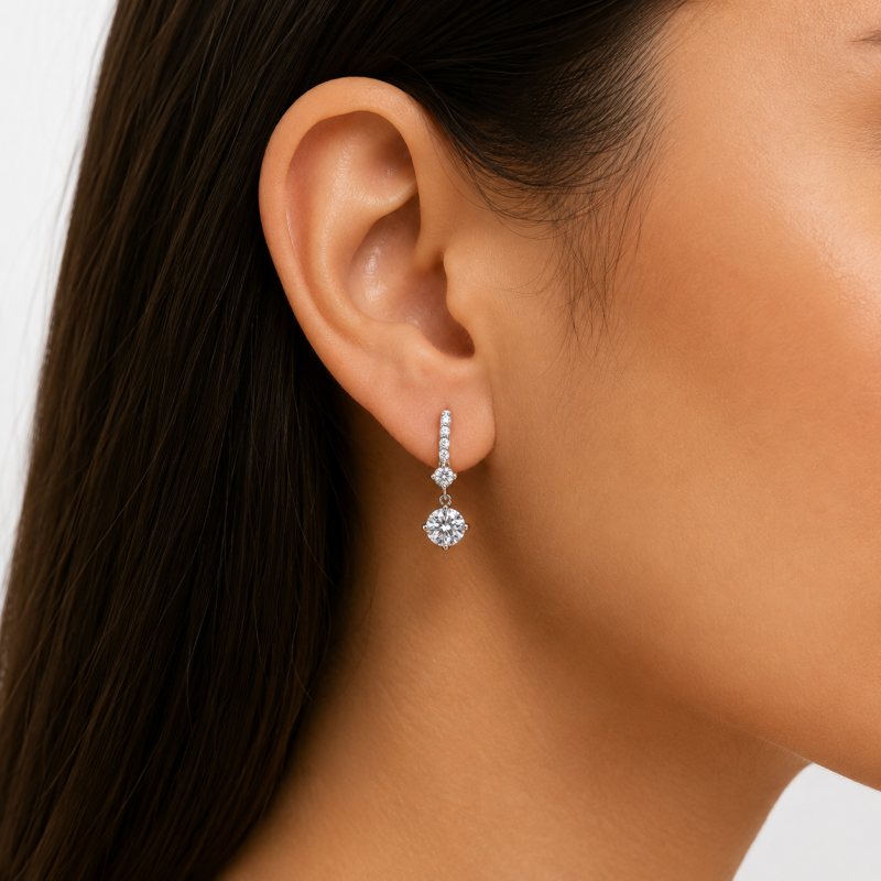 Boucles d'oreilles Pendantes Tiyana