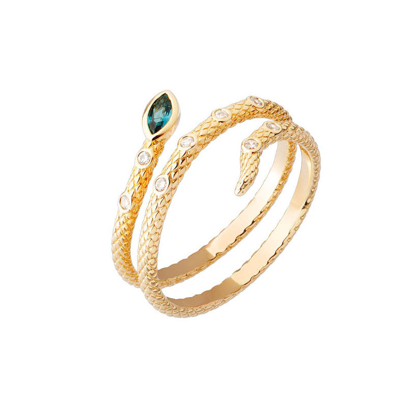 Bague Serpent Silia