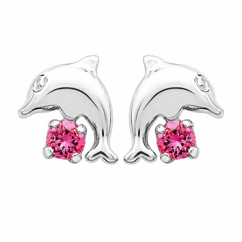 Boucles d'oreilles Dauphin Lorène