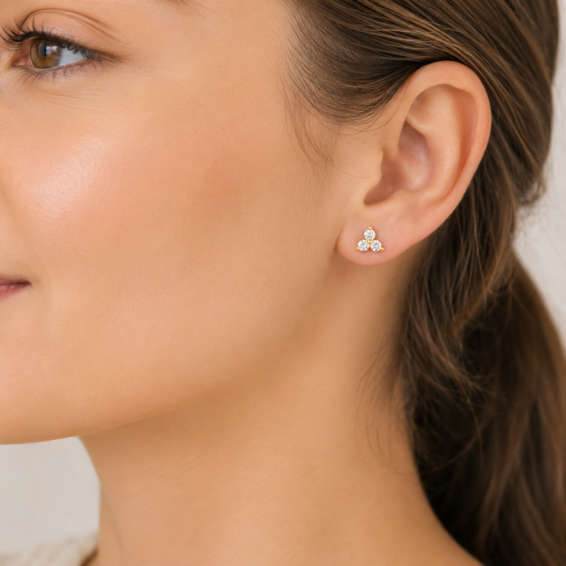 Puces d'oreilles Callista