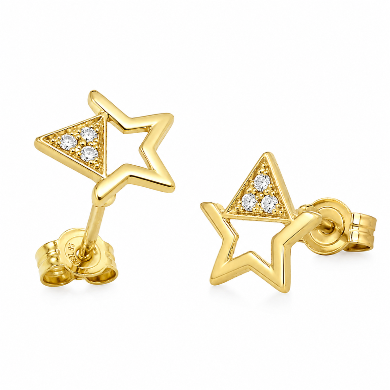Boucles d'oreilles Etoile Isaia
