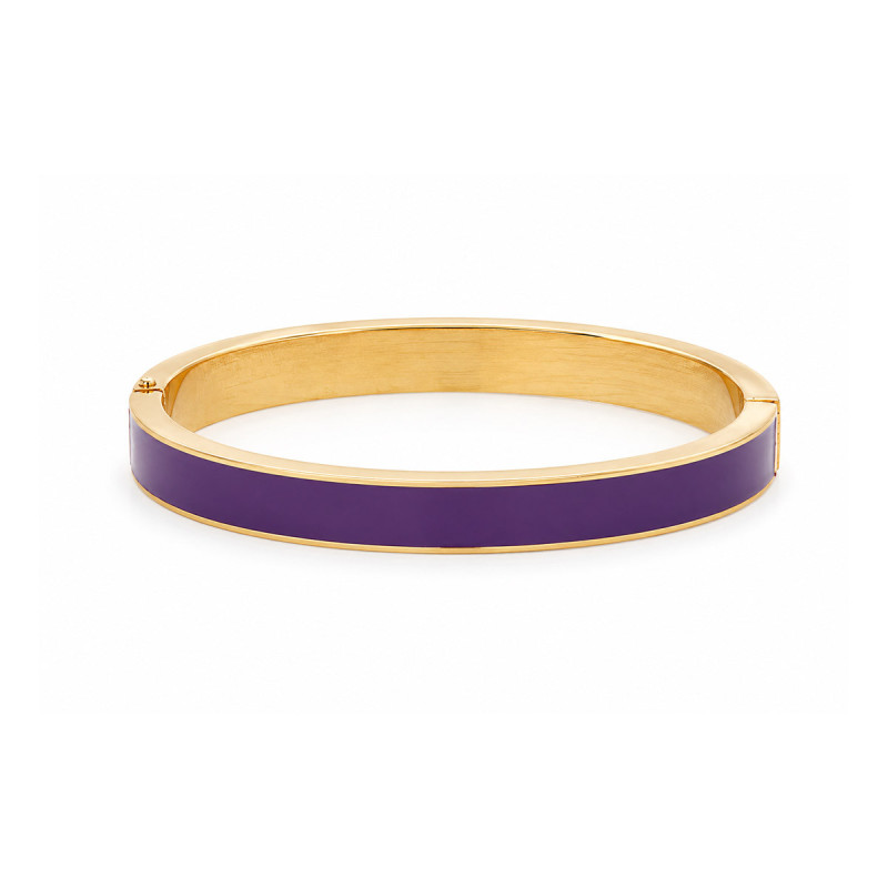 Jonc Laqué Violet Clio Blue